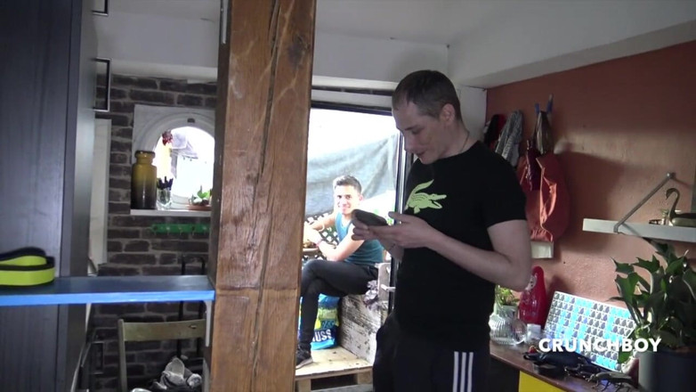 First sex experience with boy for straight: Slut fucked raw by straight boy curious Vlad Castle