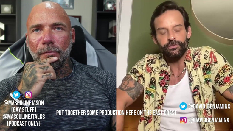 Raw and Uncensored with Masculine Jason: Porn Star Confessions - David Benjamin (episode 104)