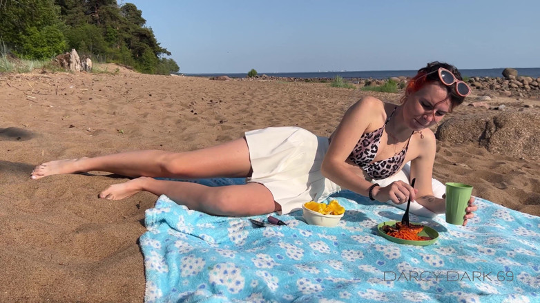 Darcy Dark: Meeting a Stranger on a Beach