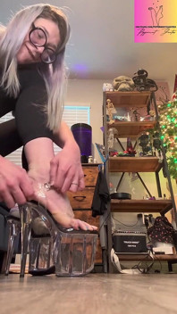 Faire des talons de 8 pouces taille 14 taille d’ajustement 16 pieds