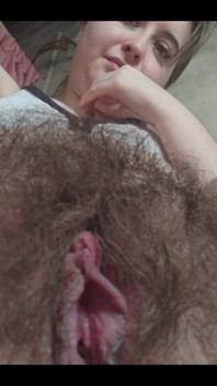 My Hairy, Creamy Pussy up Close