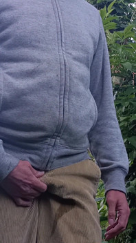 Pissing Pants, Wanking in the Woods Wearing Cords - Rockard Stepdaddy