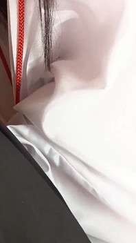 Japan Milf with extremely big tits gives free handjob until cumshot