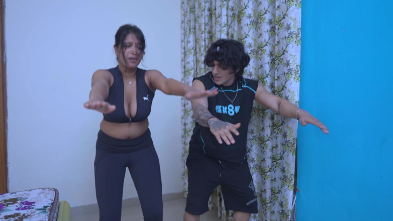 Next short: Yoga Teacher Was Teaching Yoga to Hot and Sexy Girl,...