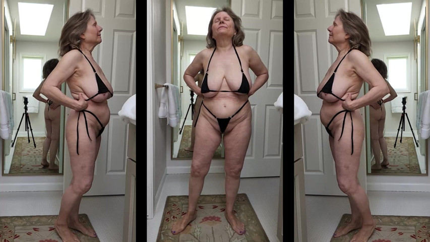 70 Plus Bikini GILF (Marie Rocks, 60+ GILF)