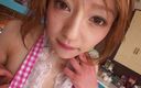 Pov made in Japan: Сладкая домохозяйка сосет член в видео от первого лица