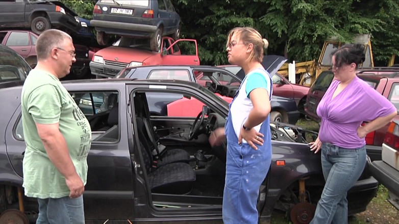 King Of Amateur: Orgies with the Old Women at the Coachbuilder's