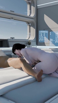 Cryolab Awakening: Sayuri Gets Wet Reverse Cowgirl, Deep Blowjob & Hard Assfuck with Huge Cumshots