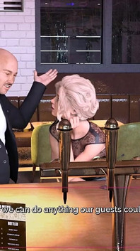 Shut up dan tarian - bahagian 2 - awek blonde dengan Martini