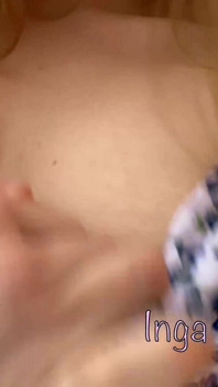 Girl Masturbates and Pees in the Garden