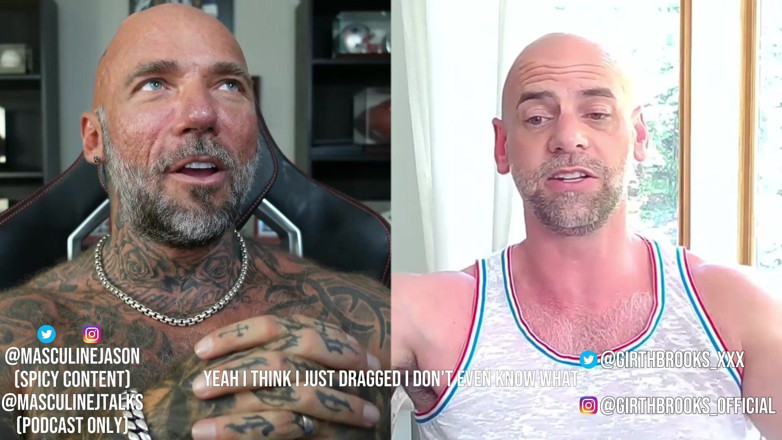 Raw and Uncensored with Masculine Jason: Porn Star Confessions - Girth Brooks (episod 143)
