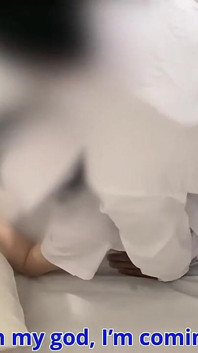 # 123 L'infermiera rookie fa sesso con un medico durante il turno di notte, non riuscivo a sopportare il piacere accanto al paziente
