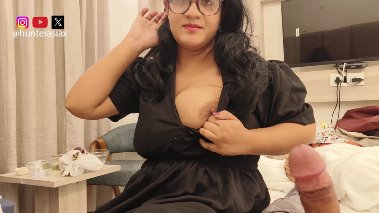 hunter Asia: I Made My Big Boobs Stepsister Agrees to Have Sex