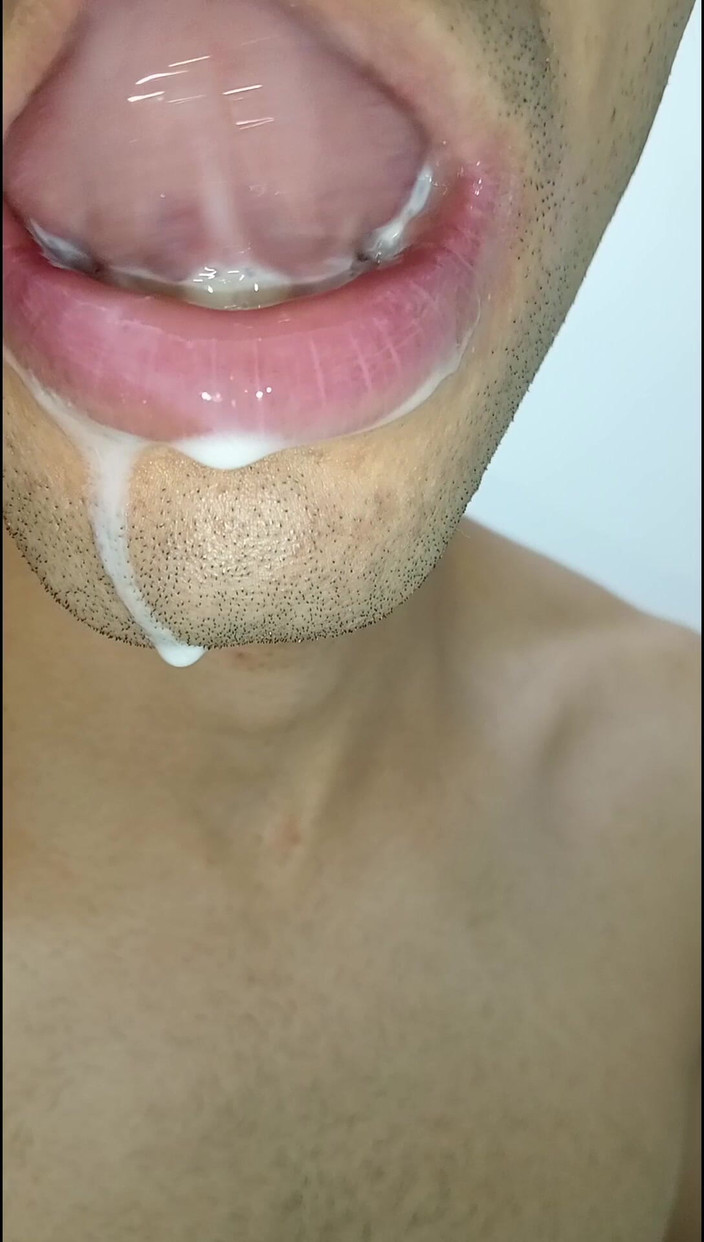 Rey rey: Chci tvé mléko v mých ústech, jazyk, fetiš dlouhého jazyka, nedbalý,...