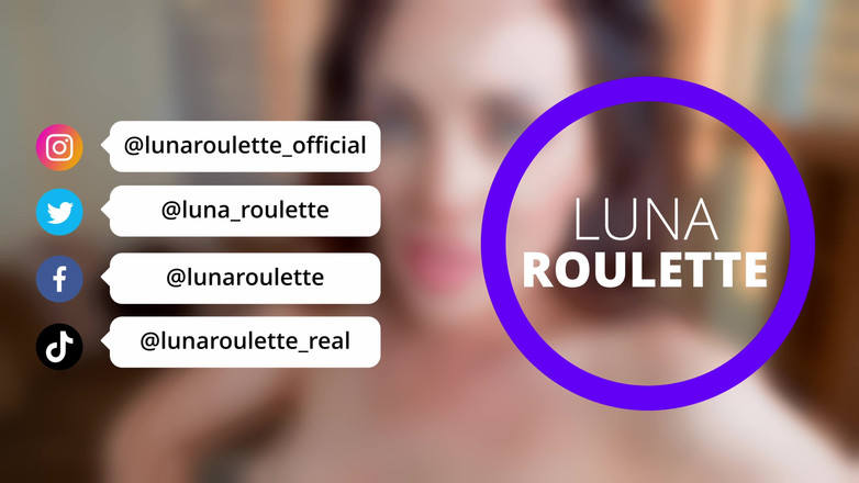 Luna Roulette: Stříkám na nevlastní sestru v punčochách