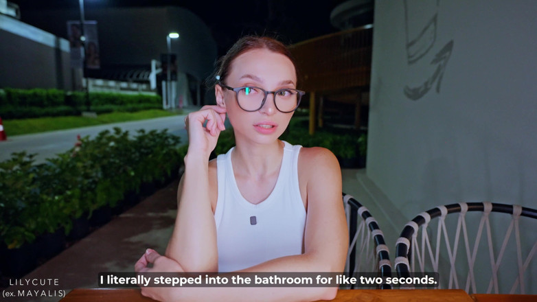 Lily Cute: Sepertinya kami kepergok - ngentot memeknya sampai muncrat di kencan pertama...