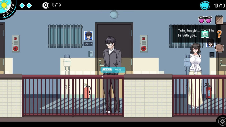 NSFWOtaku: Hentai Game - Apartment Sex Scenes - Neighbor Fuck Each Other - Neighbor...