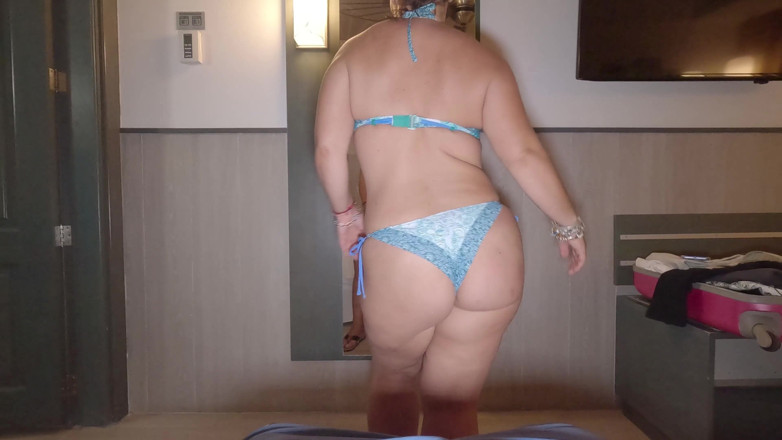 Chubby big booty: Esposa Amateur Recibe Una Buena Preñada En Vaquera Inversa En...