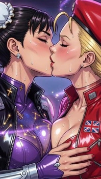 Cammy und chun li küssen ai