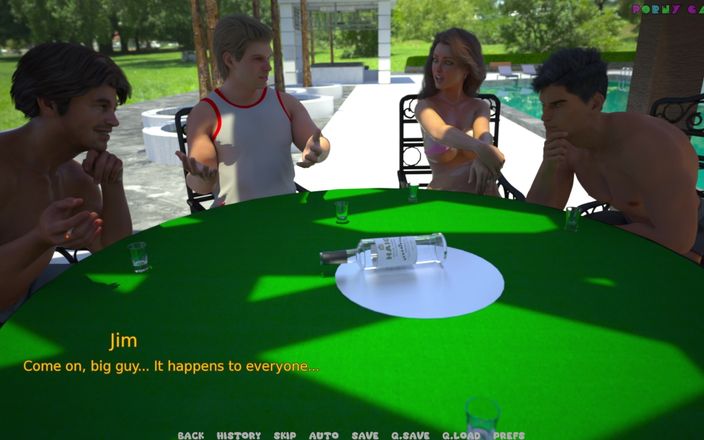 Porny Games: Minha esposa puta italiana por tesão - anal pela primeira vez...