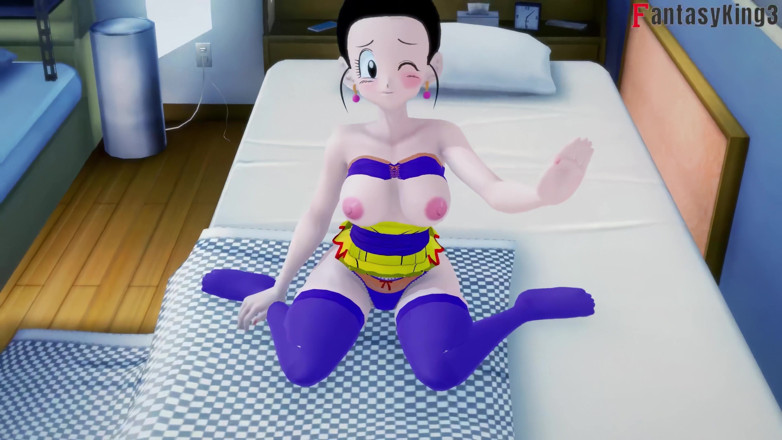 Fantasy king: Goku не удовлетворяет Videl, поэтому Гохан помогает ей - Dragon Ball Zex серия