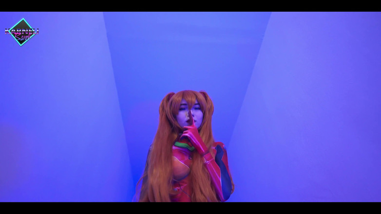 Karneli Bandi: Asuka langley trainiert ihre engen bedürftigen löcher