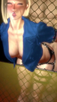 Cammy 섹스 케이지 싸움 | 스트리트 파이터 패러디