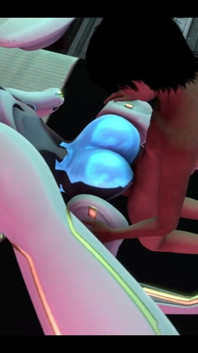 Pounding Robot Pussy with Overwatch Echo