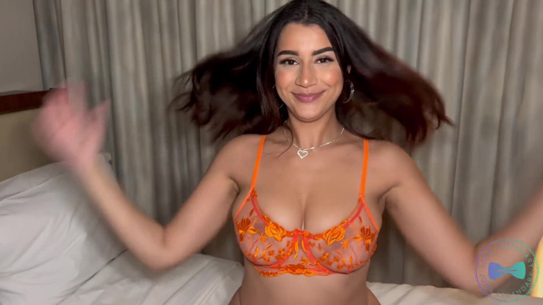 John Legendary: Busty Middle Eastern Slut Roxie Sinner Gets BBC Creampie