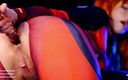 Moly Red: Asuka Langley 4k! Dubbele penetratie en groot speelgoed