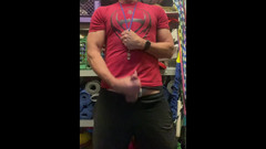 JockDad87: Возбужденный Dilf Jockdad87 снимает сперму его вкусного кукла