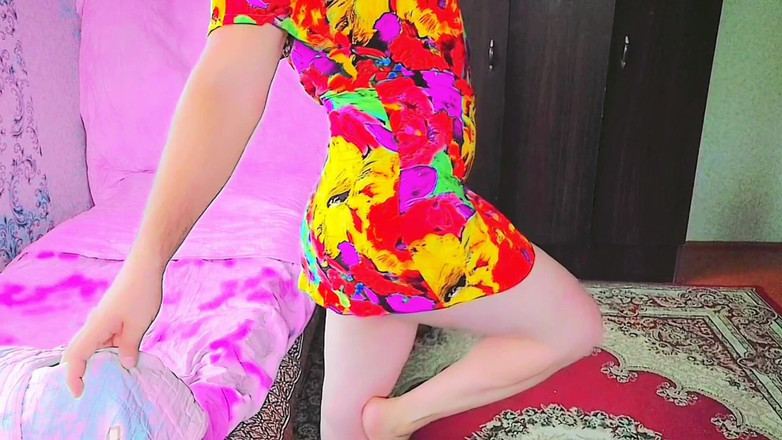 Kitty_Cross: Weicher Sissy-t-rock im gemütlichen, warmem schlafzimmer