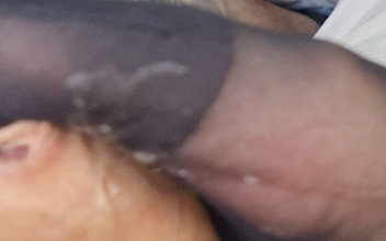 MisStockingFeet: Footjob dalam kereta dalam stoking