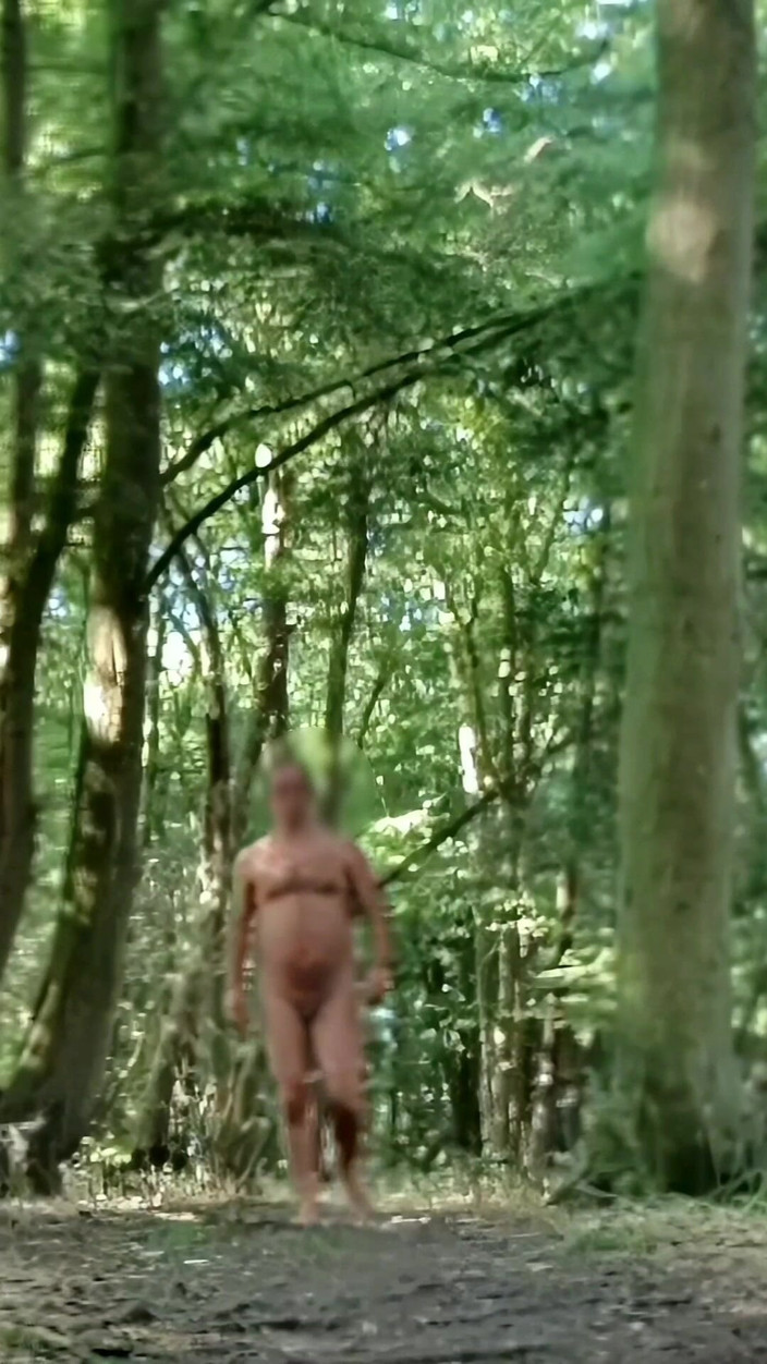 MaleModel: Fully Naked Walk in a Forest