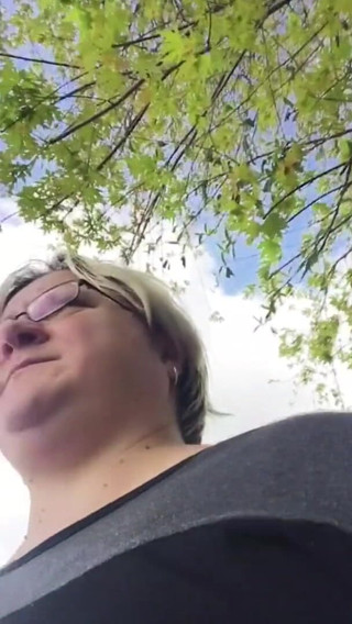 Real homemade BBW BBC porn: Bbwbootyful preparándose para salir al aire libre