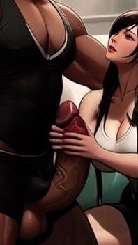 Tifa Meets a New Penis on the Train
