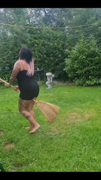 Me Just Being an Idiot Again!! Flying My Broom