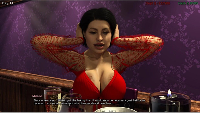 XXX Games Bunk: 罪恶的成功 - 角色扮演 - 游戏 - 禁忌 - 浪漫的晚餐 - 房客带房东吃晚饭- 第1部分