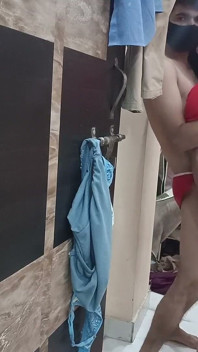 Vestito rosso io ragazza desi ka cazzo duro a pecorina