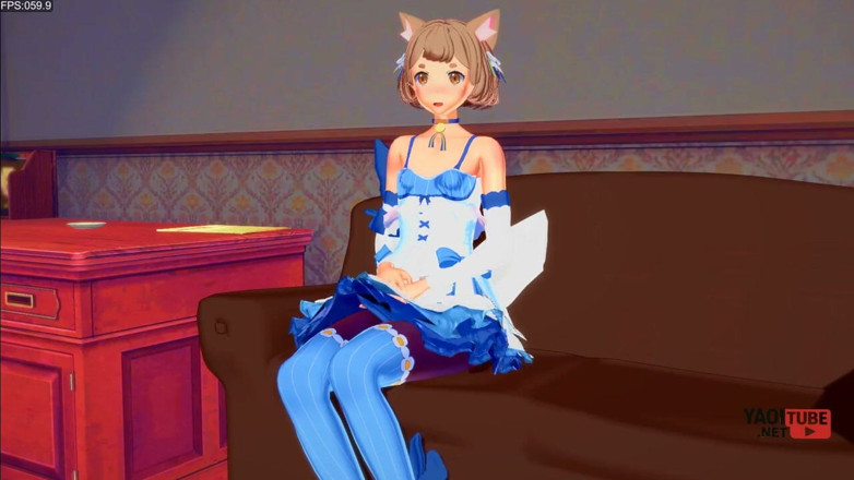 Yaoitube: Re Zero Yaoi - Felix komt klaar met een dildo