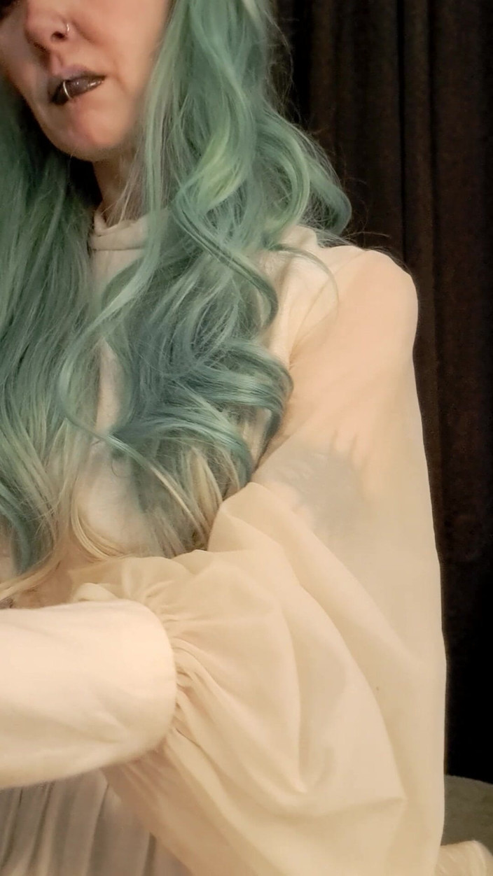 PandoraSG: Video prova con i guanti vintage - 7 coppia! Donnona Bianca