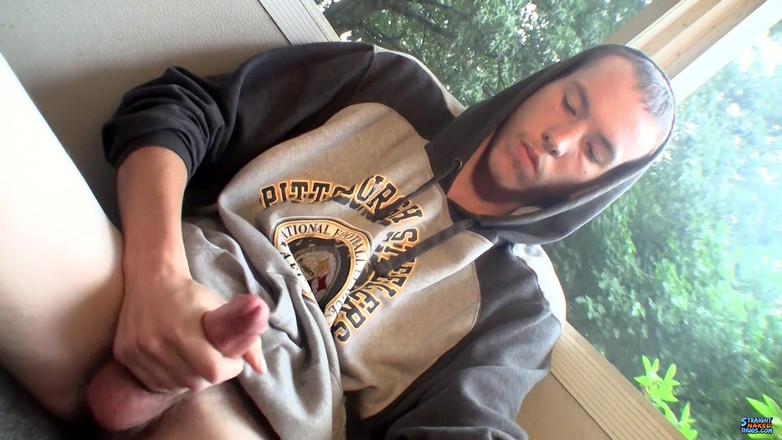 Straight naked thugs: Fumée et caresse de bite