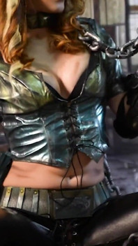 Elena Vega - video cosplay VR în culise