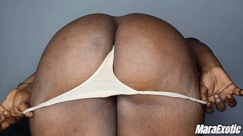 Mara Exotic: Zenci şişman göt zıplıyor ve kuru sikişiyor - mara egzotik