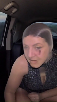 Riskante Öffentliche Fahrt in Voller Strumpfhosen-umhüllung Nylonpuppe Im Auto Ep. 336