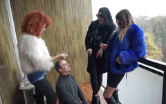 Human ashtray