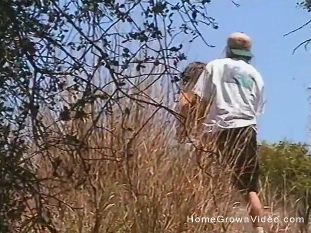 Homegrown Outdoor Sex: Gail West has sex with a random jogger