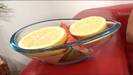 Lucky Cooch: 발에 따먹히는 섹시한 갈색 머리