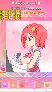 Magical Girl Clicker Hardcore Hentai Game Porn Star in Cosplay viene scopata in gangbang!