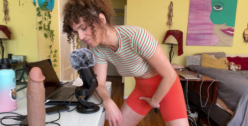 VibeWithMommy: JOI - hlasová poznámka femdom s maminkami Obrovský 12 palcový čůrák!